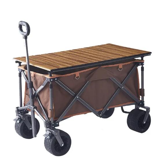 collapsible cart with wheels