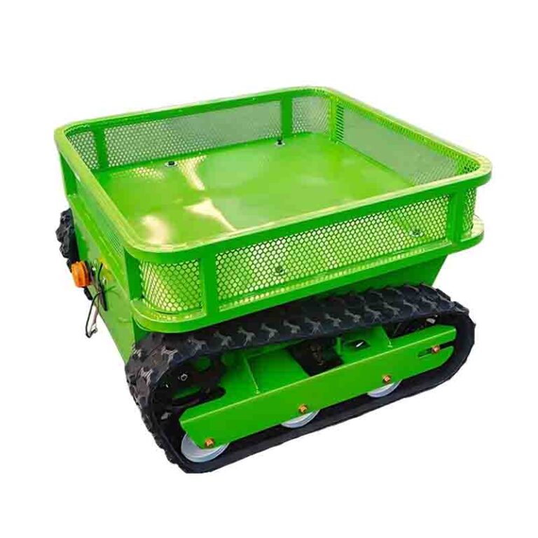 Remote-Controlled Tracked Transport Cart