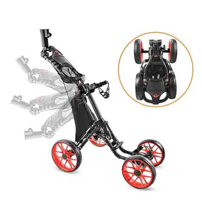 4 Wheel Golf Push Cart 1