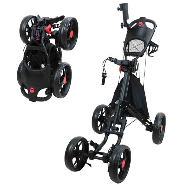 4 Wheel Golf Push Cart 5