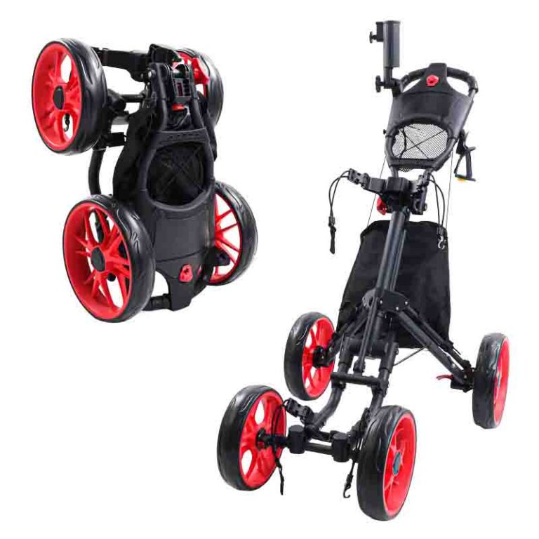 4 Wheel Golf Push Cart