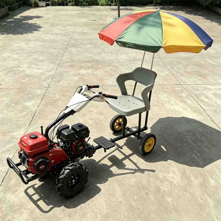 Micro Tiller Seat Trailer 2
